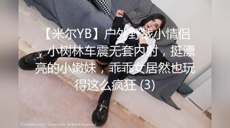 【米尔YB】户外野战小情侣，小树林车震无套内射，挺漂亮的小嫩妹，乖乖女居然也玩得这么疯狂 (3)