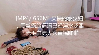 [MP4/ 656M] 欠操的小少妇，黑丝露脸逼逼已经淫水泛滥，无毛白虎大秀直播啪啪