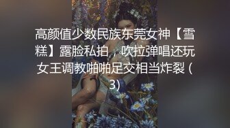 高颜值少数民族东莞女神【雪糕】露脸私拍，吹拉弹唱还玩女王调教啪啪足交相当炸裂 (3)