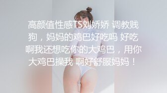 高颜值性感TS刘娇娇 调教贱狗，妈妈的鸡巴好吃吗 好吃啊我还想吃你的大鸡巴，用你大鸡巴操我 啊好舒服妈妈！