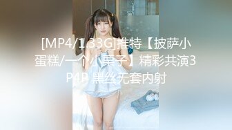 [MP4/1.33G]推特【披萨小蛋糕/一个小栗子】精彩共演3P4P 黑丝无套内射