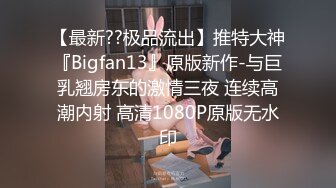 【最新??极品流出】推特大神『Bigfan13』原版新作-与巨乳翘房东的激情三夜 连续高潮内射 高清1080P原版无水印