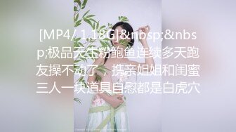 [MP4/ 1.18G]&nbsp;&nbsp;极品天生粉鲍鱼连续多天跑友操不动了，携亲姐姐和闺蜜三人一块道具自慰都是白虎穴