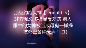 顶级约炮大神【Donald_S】3P淫乱众多极品反差婊 别人眼中的女神被当成母狗一样操！被鸡巴各种玩弄！ (1)