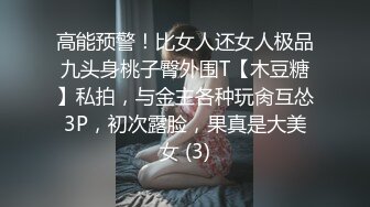 高能预警！比女人还女人极品九头身桃子臀外围T【木豆糖】私拍，与金主各种玩肏互怂3P，初次露脸，果真是大美女 (3)